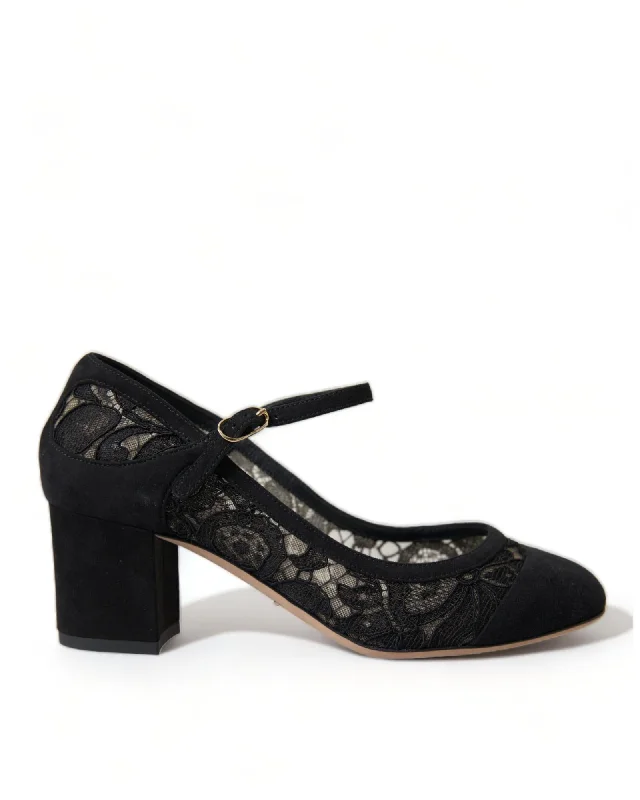 Women's Shoe Sale Dolce & Gabbana  Lace Pumps Black